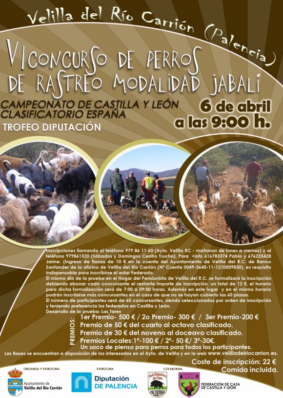 Cartel Concurso Rastreo